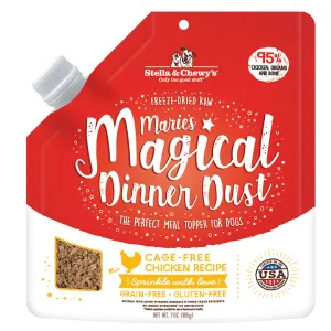 Stella & Chewy's Marie's Magical Dinner Dust Freeze-Dried Cage-Free Chicken Recipe Topper Dog Food