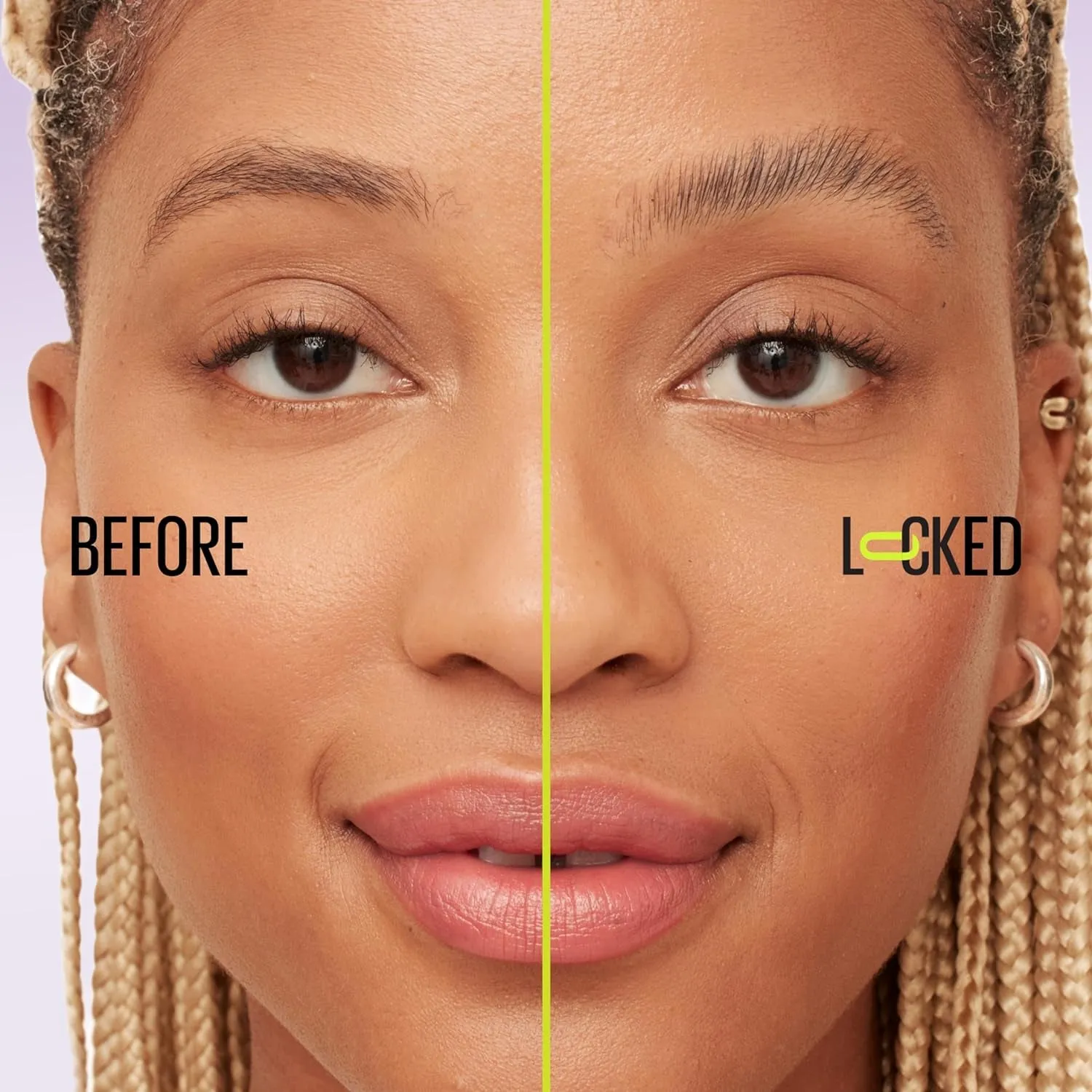 Super Lock Brow Glue Eyebrow Gel, Lightweight Brow Gel for up to 24HR Hold, Clear, 1 Count