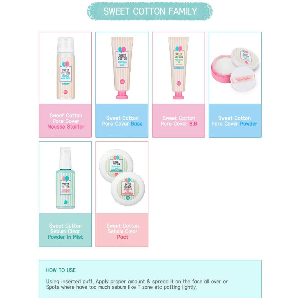 Sweet Cotton Sebum Clear Pact 8g