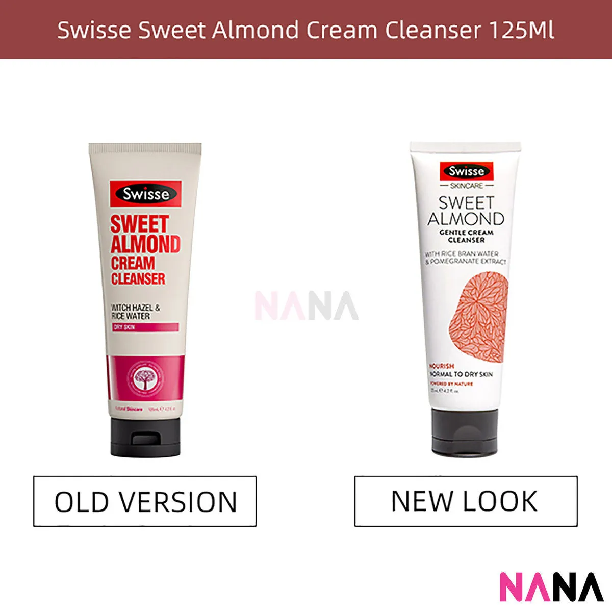Swisse Sweet Almond Cream Cleanser 125ml