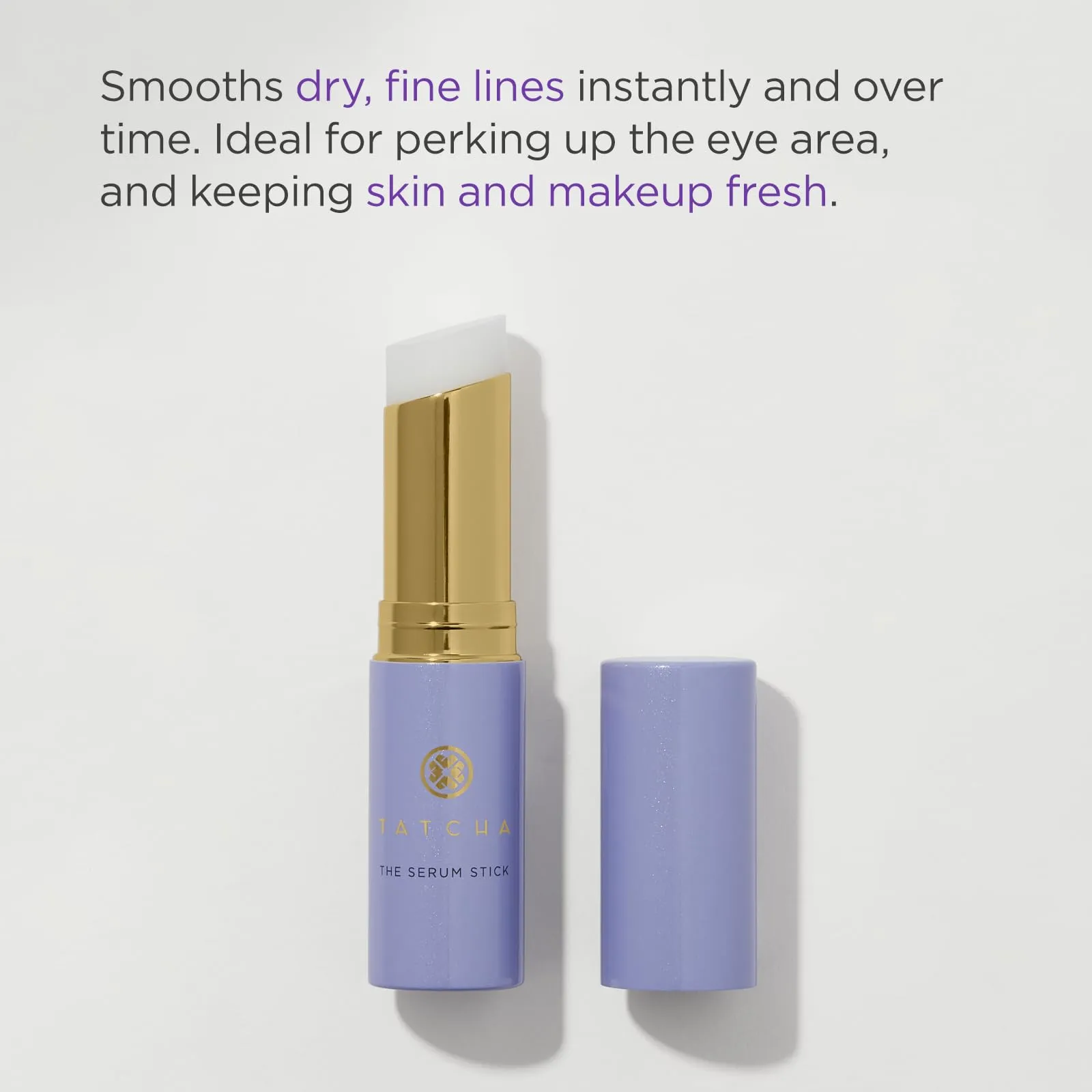 Tatcha The Serum Stick | Smooth Dry Fine Lines Instantly, Face & Eye Brightener Stick 8 G | 0.28 oz