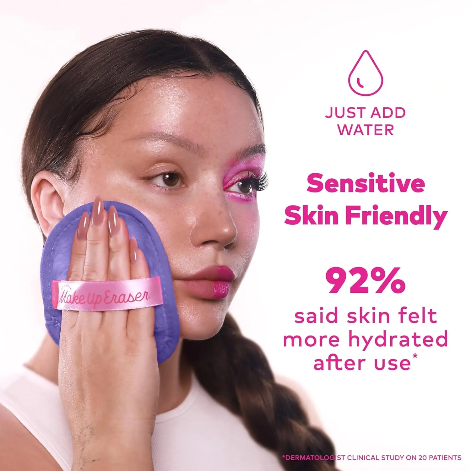 The Original , 7-Day Set, Erase All Makeup with Just Water, Including Waterproof Mascara, Eyeliner, Foundation, Lipstick, Sunscreen, and More!, 7Ct.