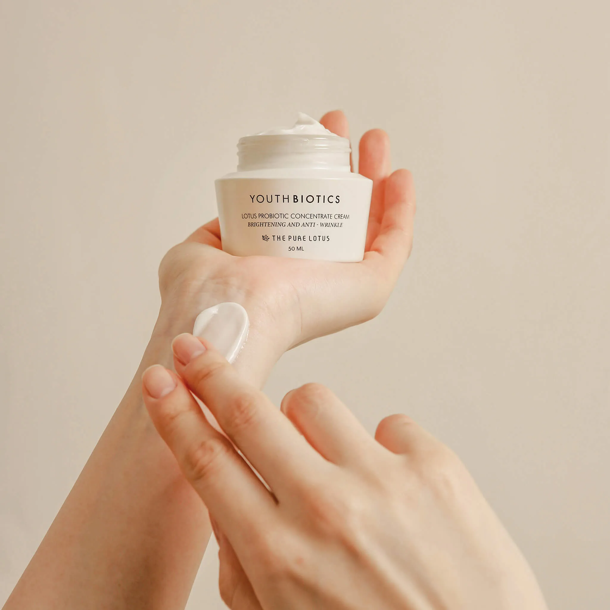 The Pure Lotus Youth Biotics Lotus Probiotic Concentrate Cream
