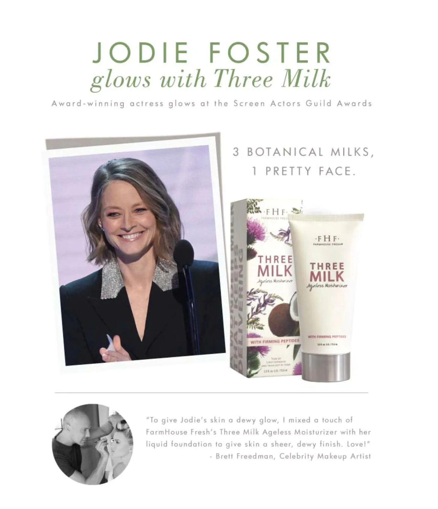 Three Milk Ageless Moisturizer