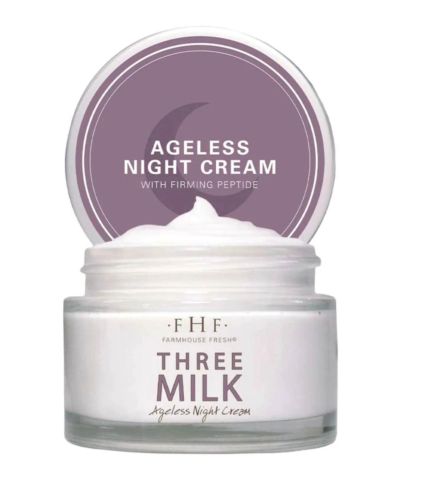 Three Milk Ageless Sleep Cream with Peptides