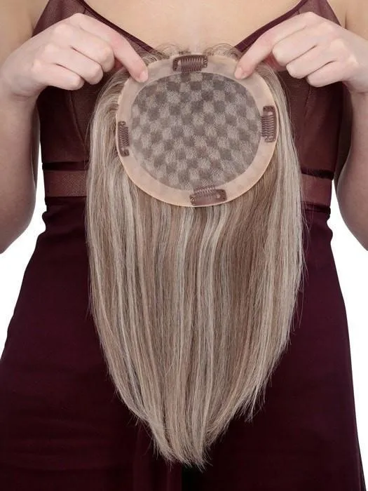 Toppiece 4003 by Louis Ferre | Human Hair Topper (Mono Base)