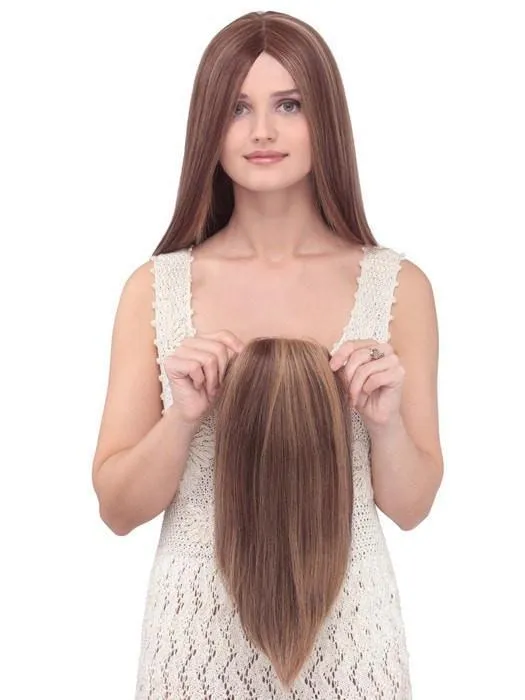 Toppiece 4004 by Louis Ferre | Human Hair Topper (Mono Base) | CLOSEOUT