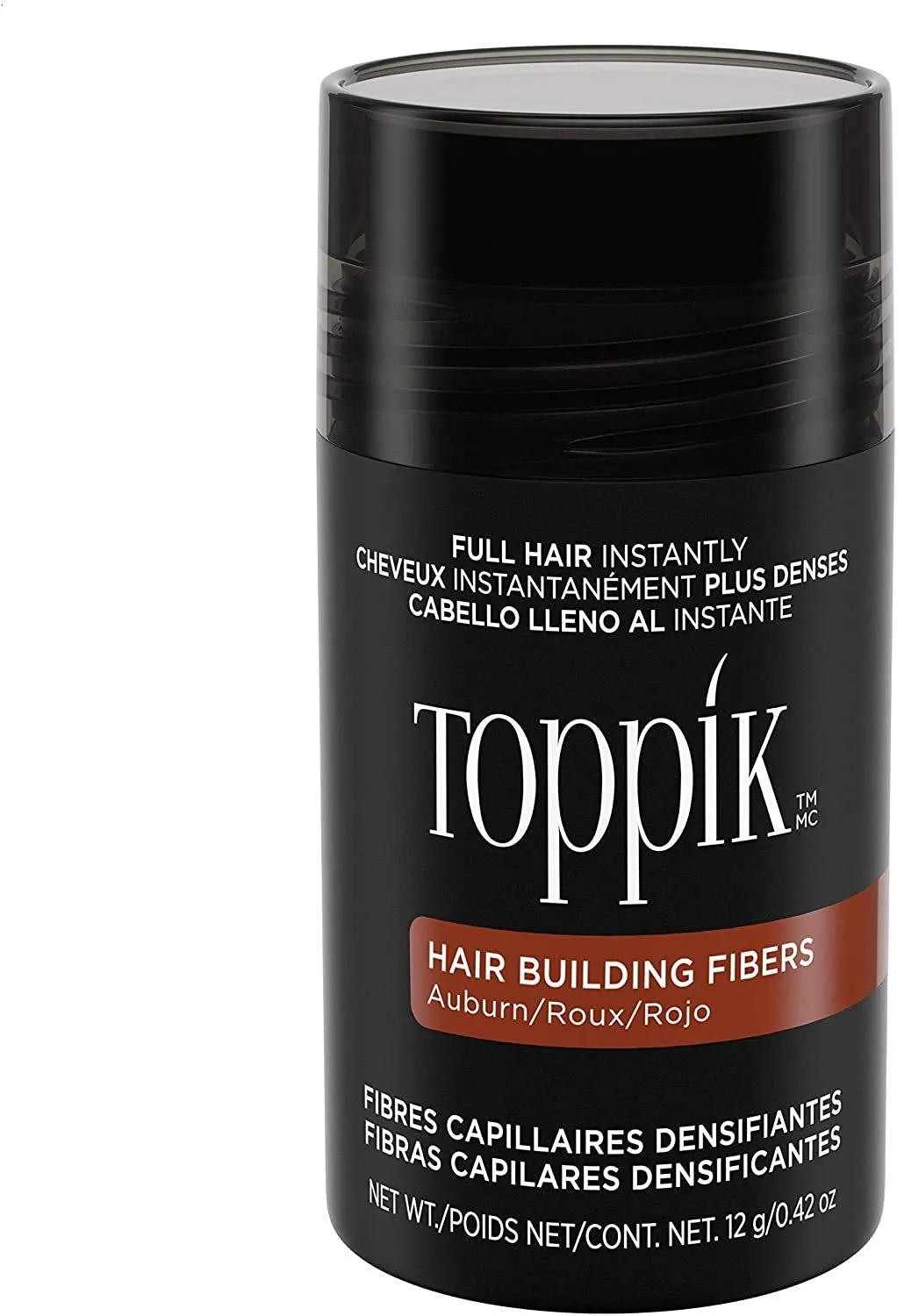 Toppik Hair Building Fibers, 3G Fill in Fine or Thinning Hair Instantly Thicker, Fuller Looking Hair 9 Shades for Men Women