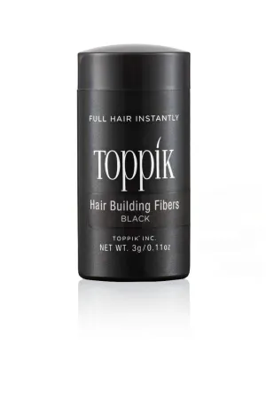 Toppik Hair Building Fibers, 3G Fill in Fine or Thinning Hair Instantly Thicker, Fuller Looking Hair 9 Shades for Men Women