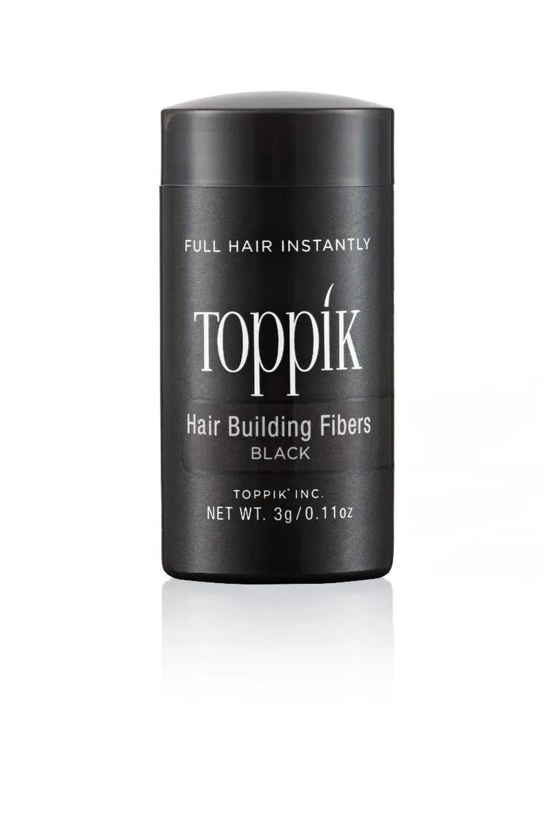 Toppik Hair Building Fibers, 3G Fill in Fine or Thinning Hair Instantly Thicker, Fuller Looking Hair 9 Shades for Men Women