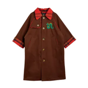 Twill Trenchcoat aus GOTS Bio Baumwolle