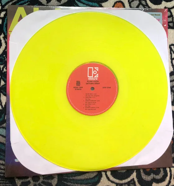 Vega, Alan - Saturn Strip [YELLOW HIGHLIGHTER VINYL] - New LP