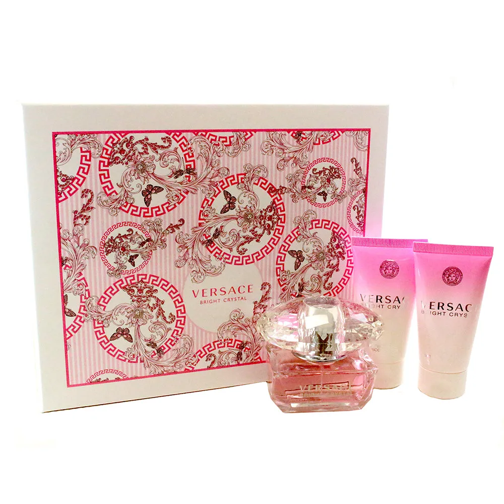 Versace Bright Crystal 3 Pc. Gift Set for Women