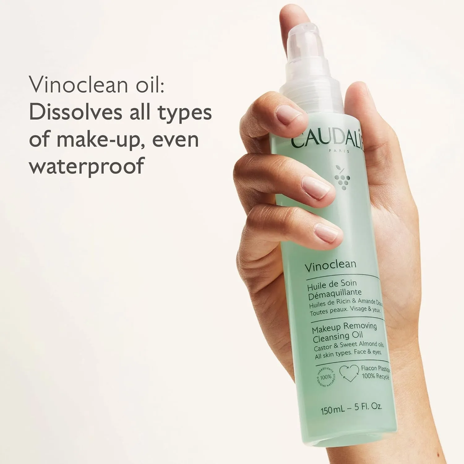 Vinoclean Makeup Removing Cleansing Oil - 5 Oz