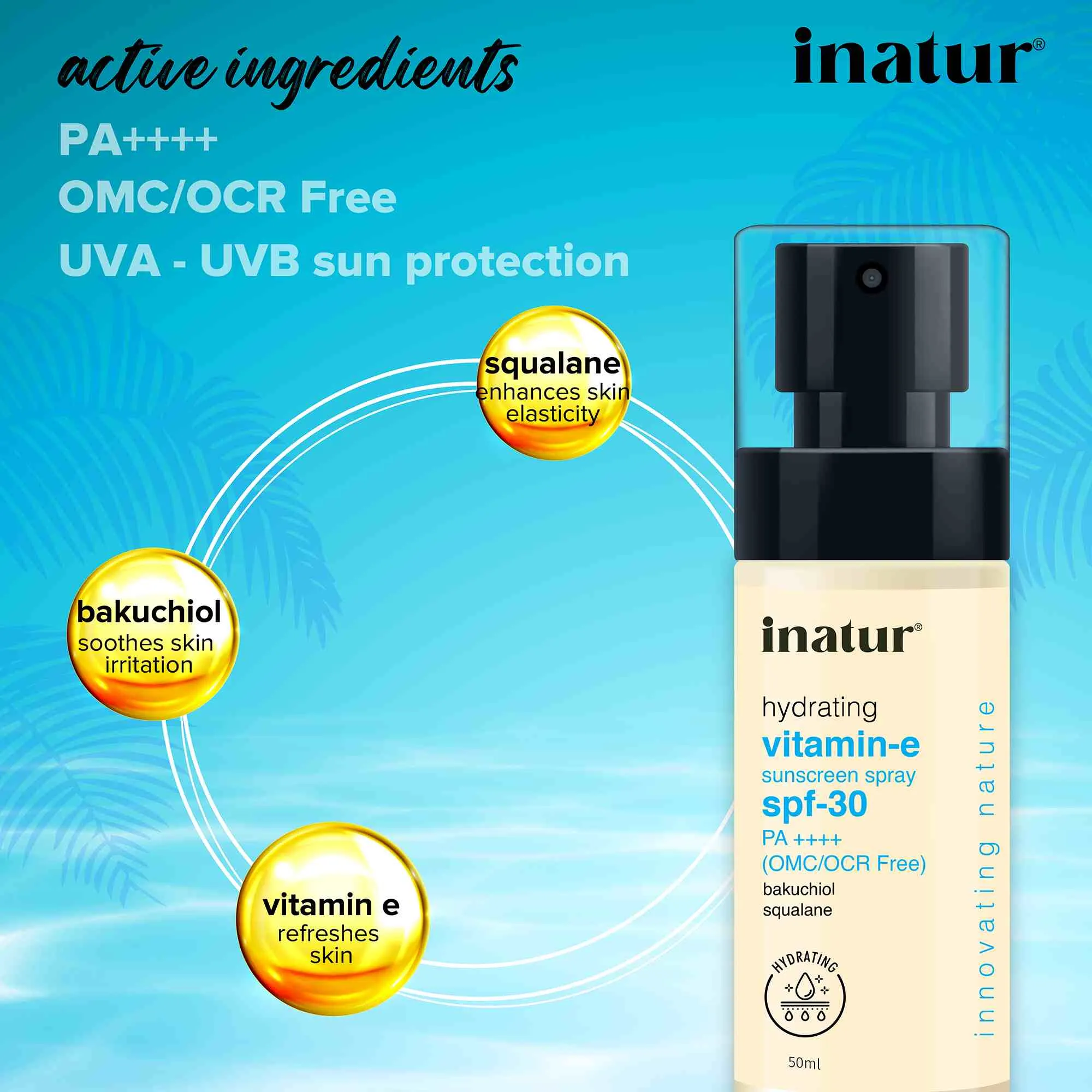 Vitamin E Sunscreen Spray with SPF30 - 50ml