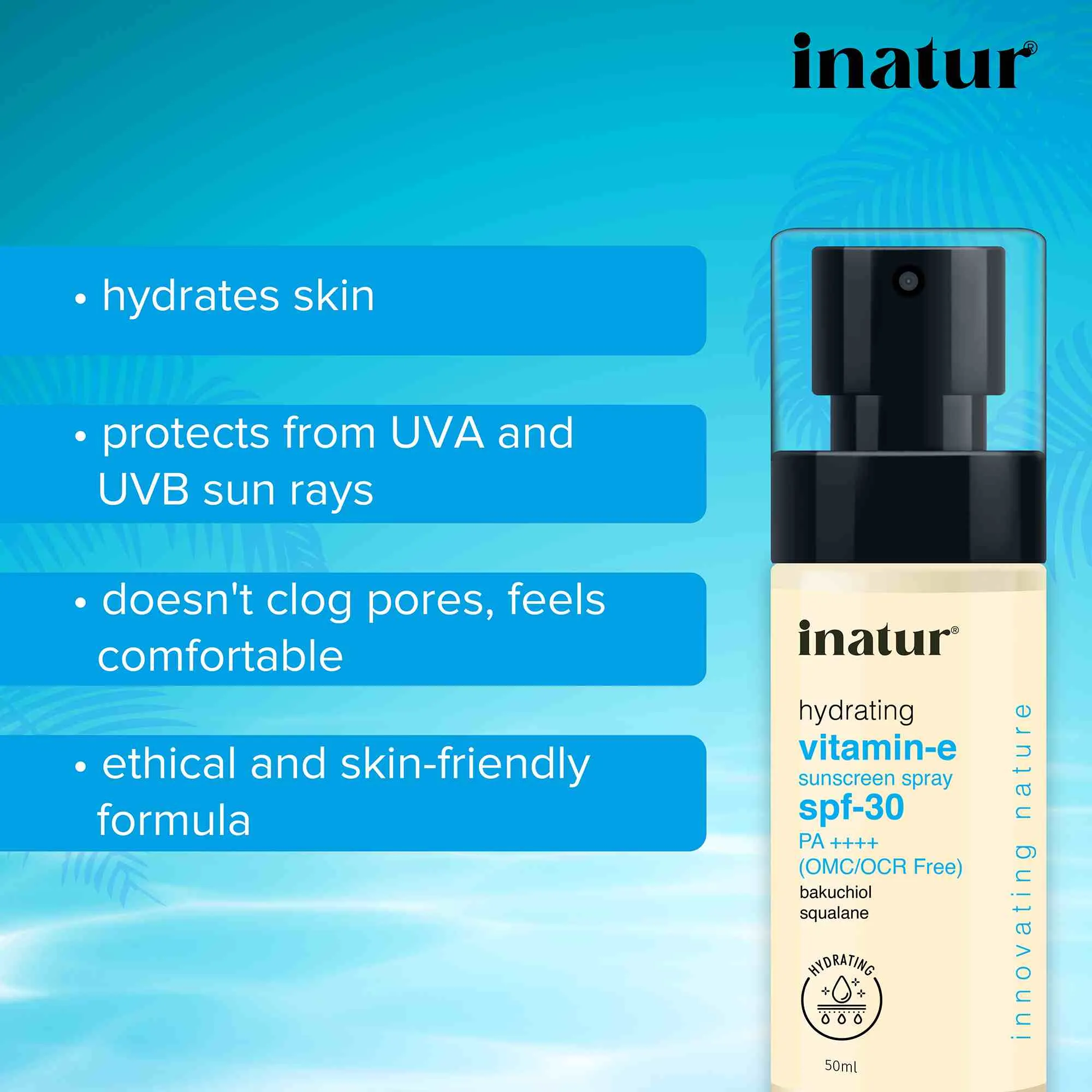 Vitamin E Sunscreen Spray with SPF30 - 50ml