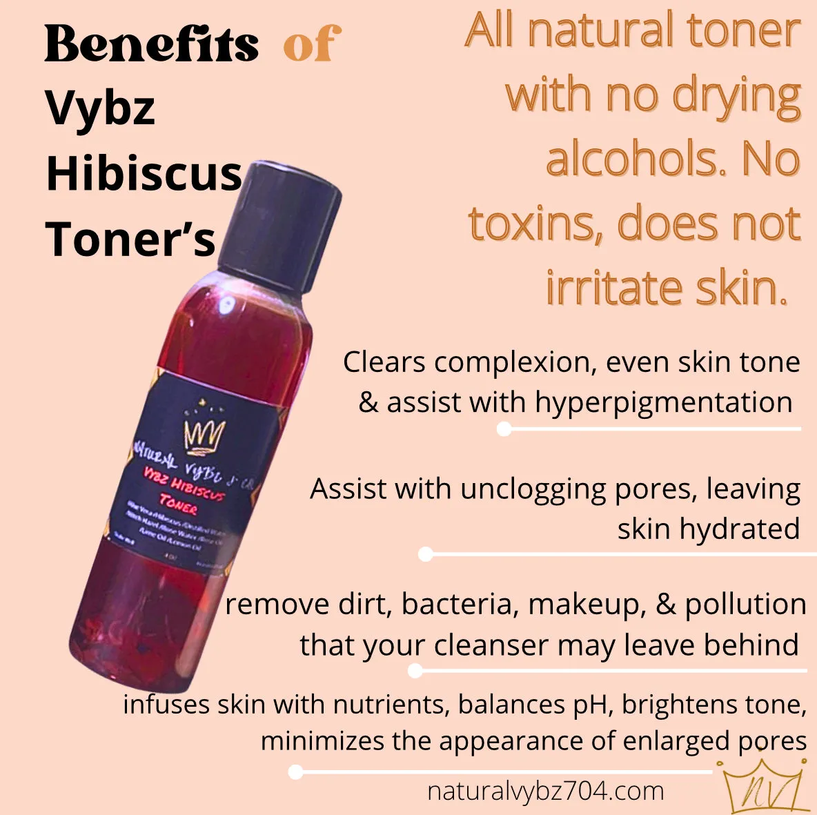 Vybz 3 Step Hibiscus Flawless Skincare Routine | Natural Skincare for Radiant Skin