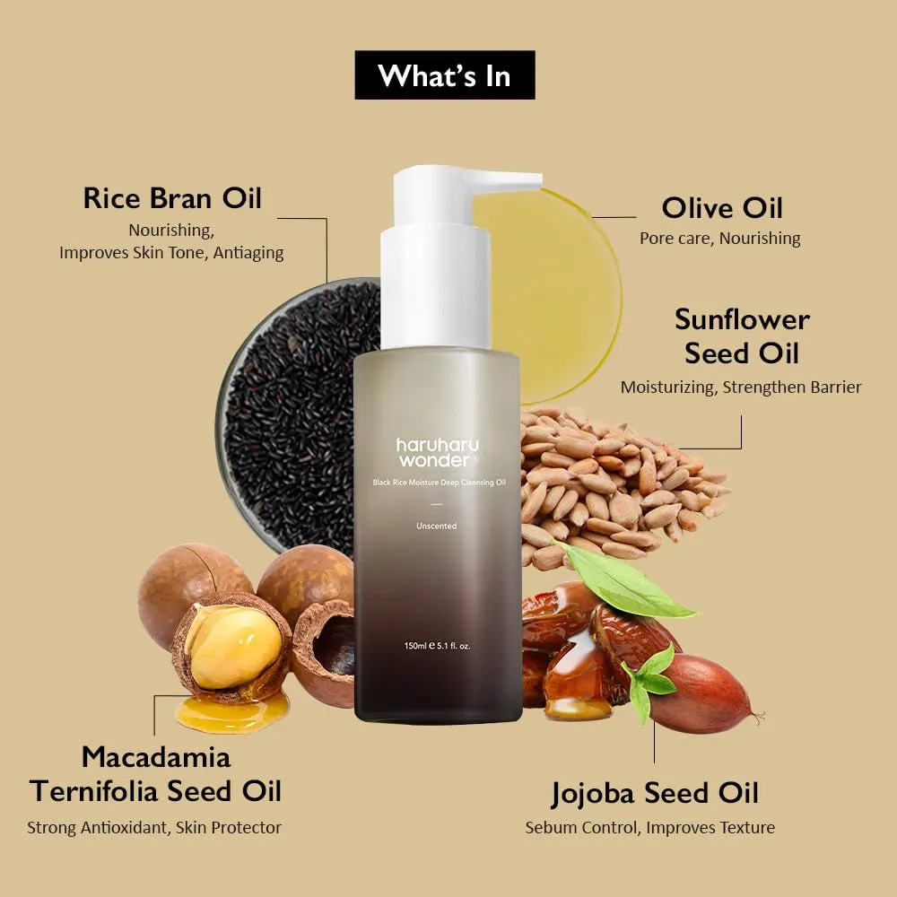Wonder Black Rice Moisture Deep Cleansing Oil 30Ml