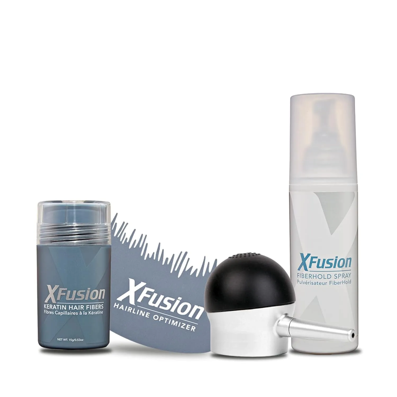 Xfusion Keratin Hair Fibers - Black (Large Size 28G)