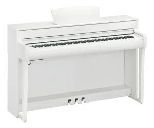 Yamaha CLP-735WH Clavinova Digital Piano White Satin