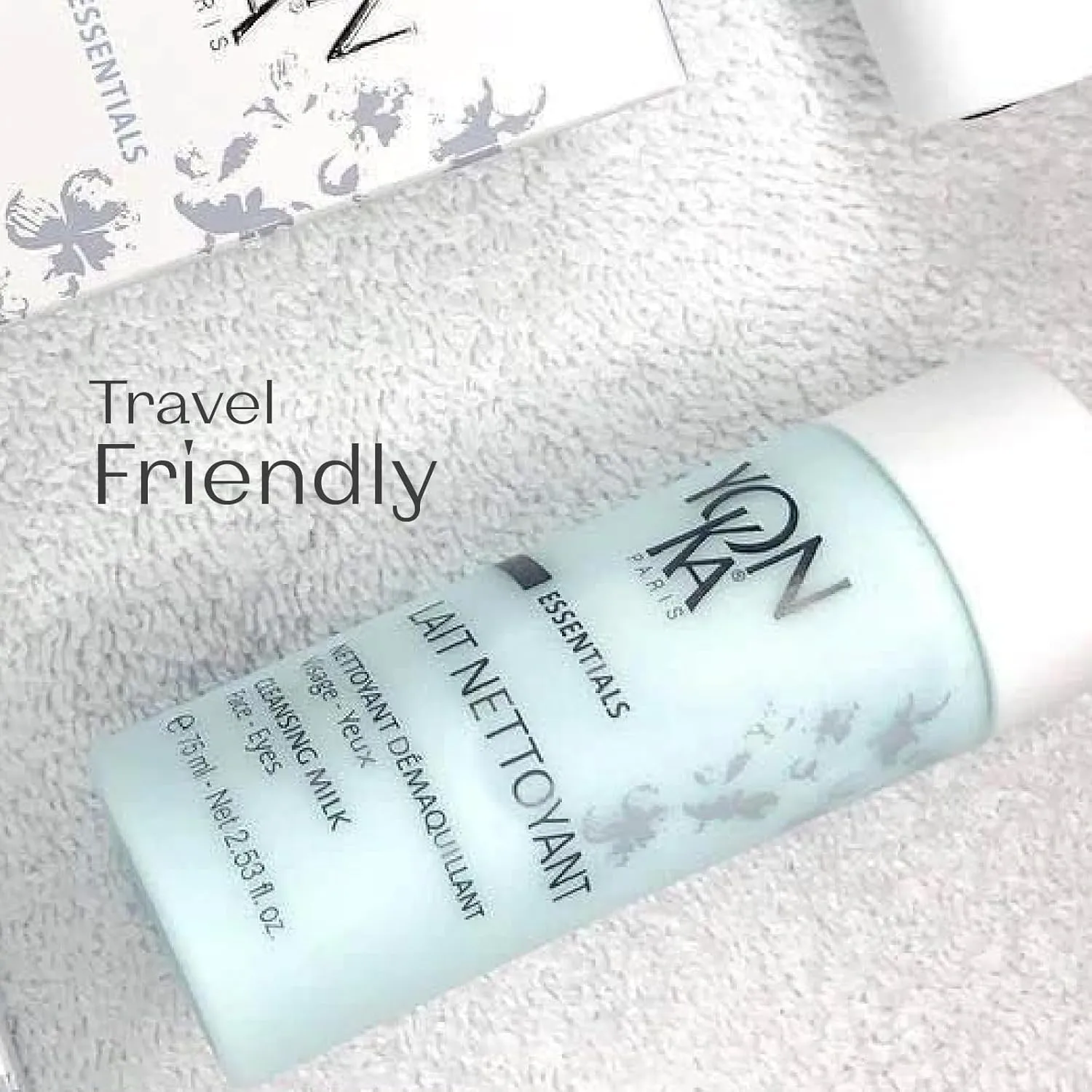Yon-Ka Lait Nettoyant Facial Cleanser, Gentle Milk Cleanser & Makeup Remover, Daily Plant Based Wash, Moisturize and Balance Skins Ph, All Skin Types, Paraben-Free (2.5 Oz)