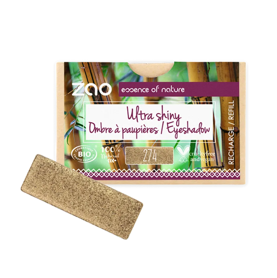 Zao Rectangular Eyeshadow Refills - Multiple Shades