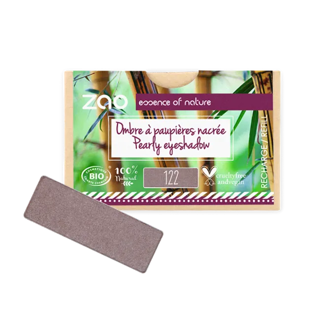 Zao Rectangular Eyeshadow Refills - Multiple Shades