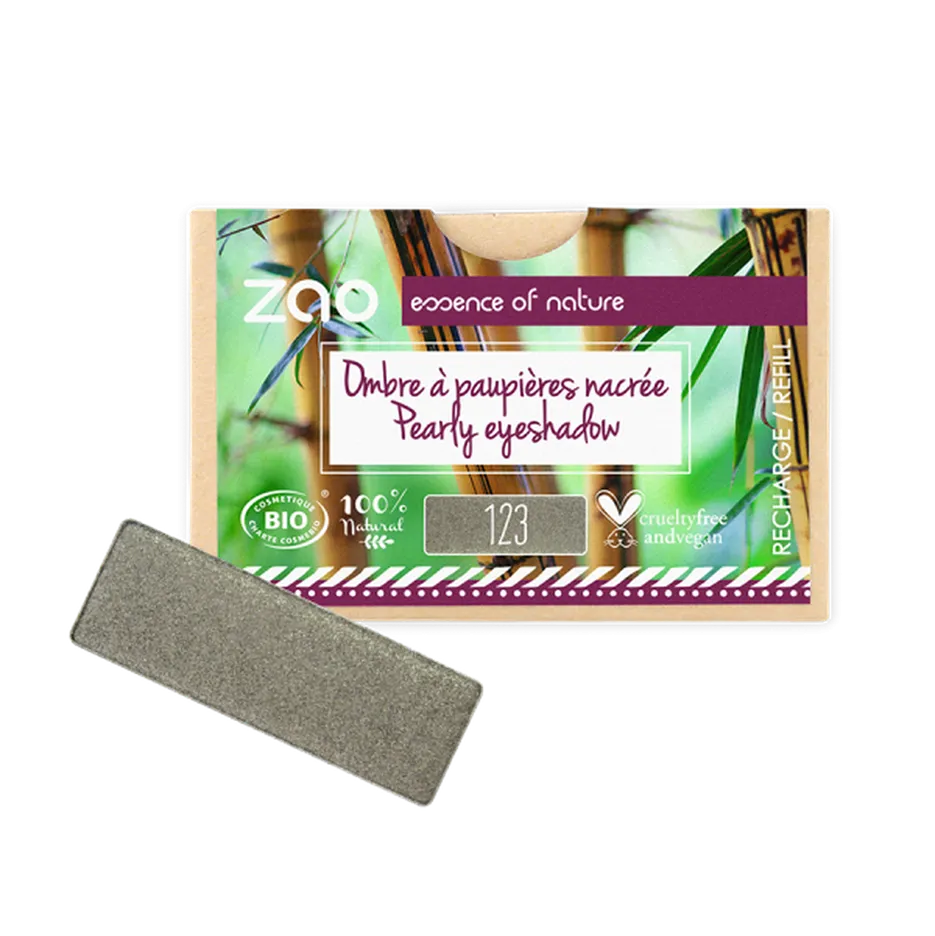 Zao Rectangular Eyeshadow Refills - Multiple Shades