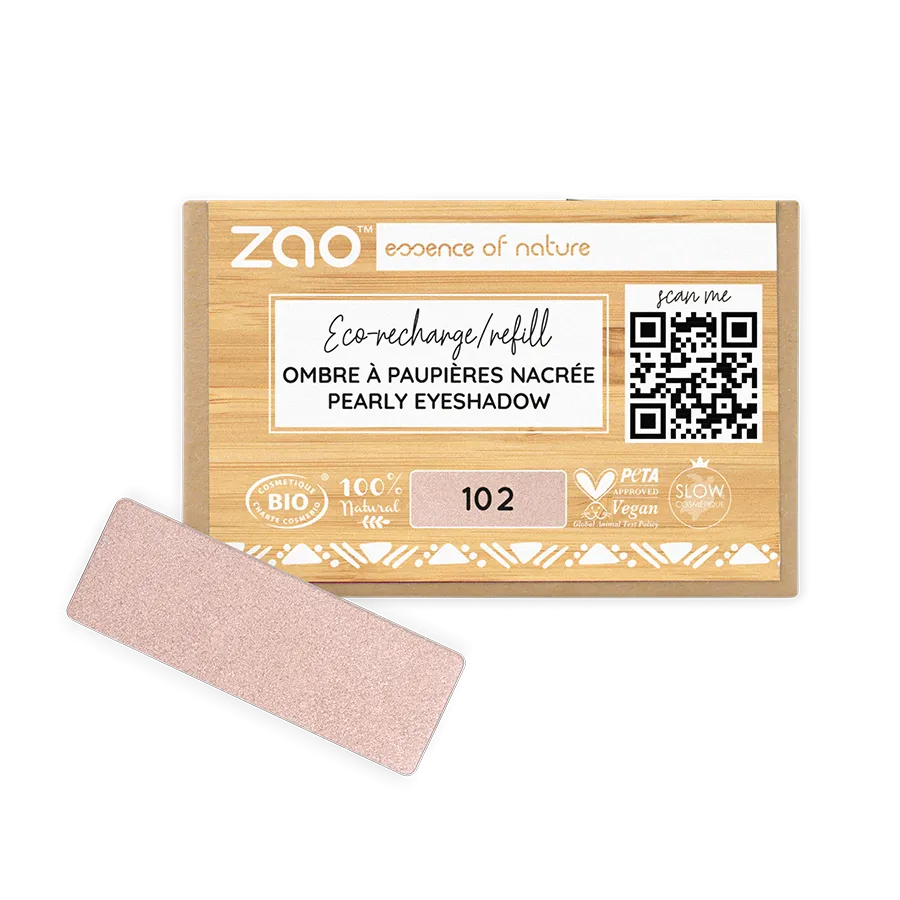 Zao Rectangular Eyeshadow Refills - Multiple Shades