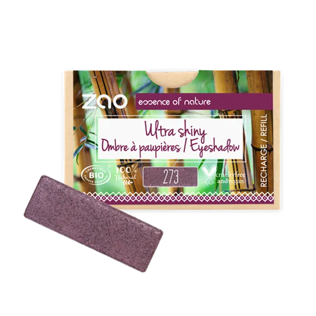 Zao Rectangular Eyeshadow Refills - Multiple Shades