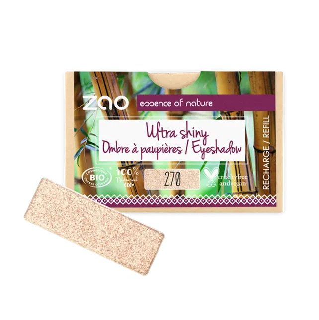 Zao Rectangular Eyeshadow Refills - Multiple Shades