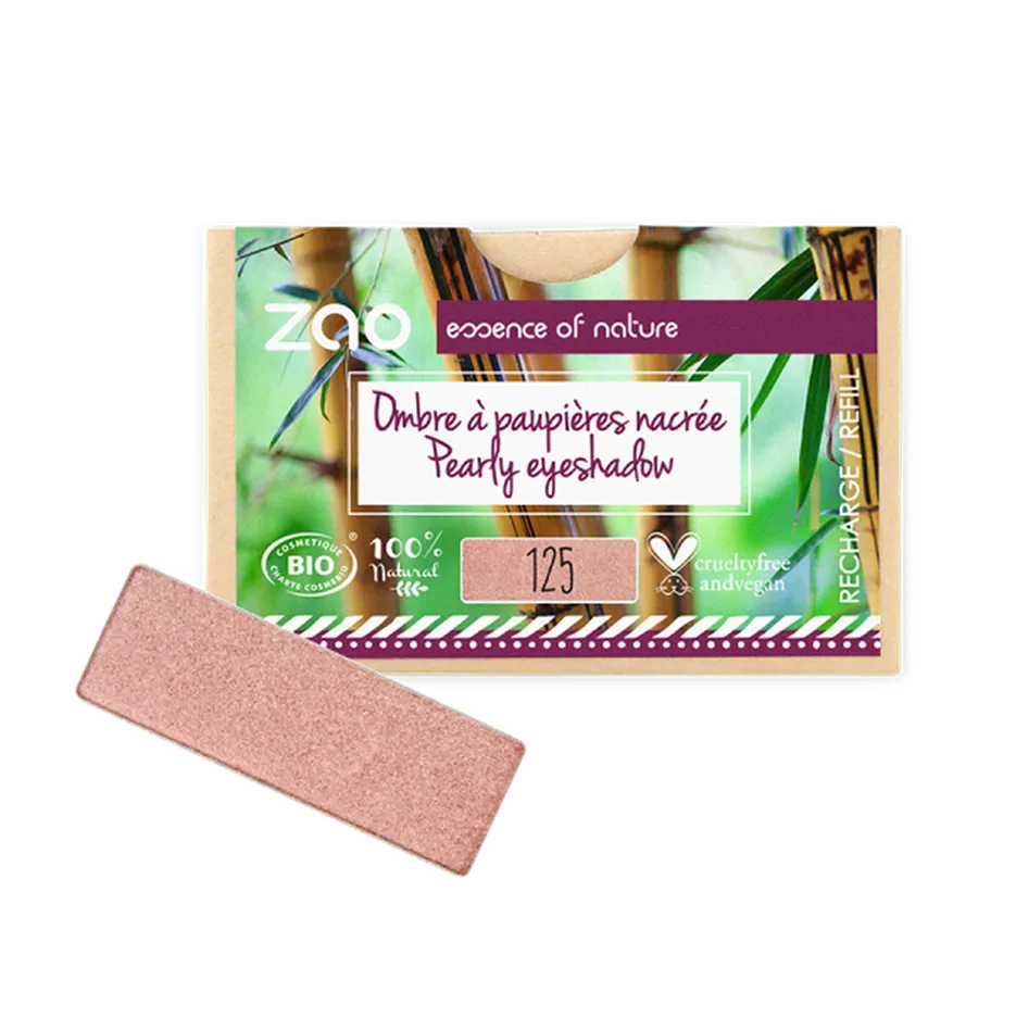Zao Rectangular Eyeshadow Refills - Multiple Shades