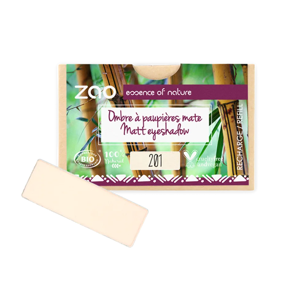 Zao Rectangular Eyeshadow Refills - Multiple Shades