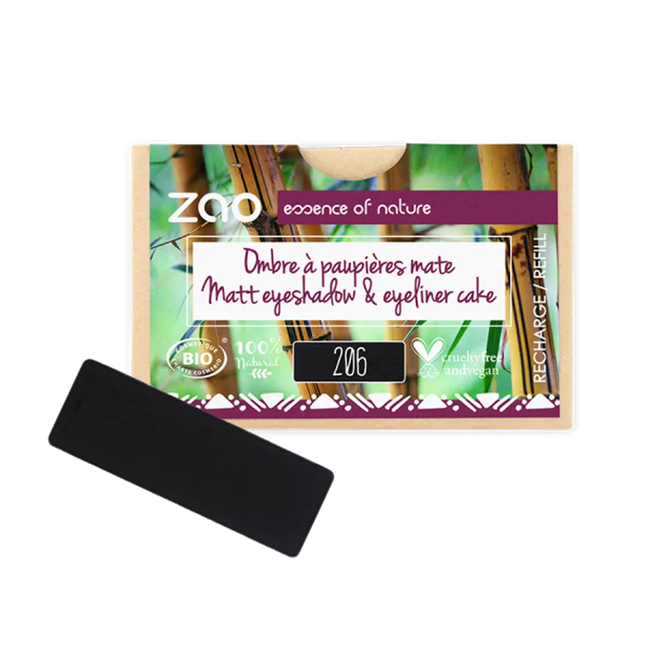 Zao Rectangular Eyeshadow Refills - Multiple Shades