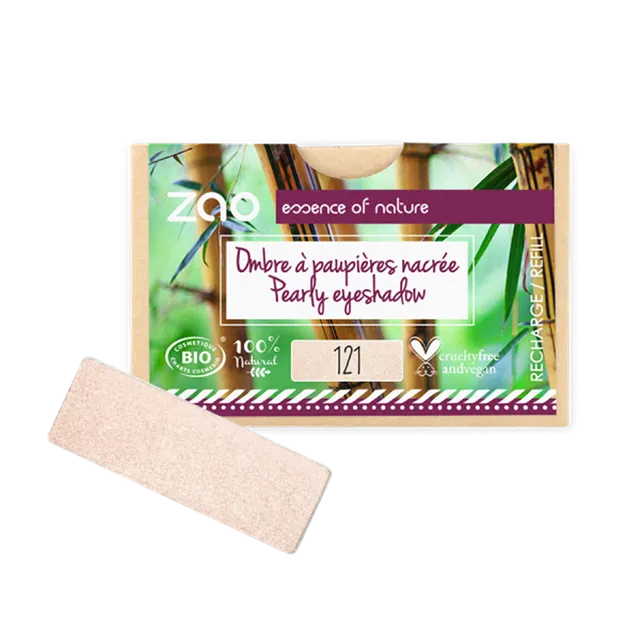 Zao Rectangular Eyeshadow Refills - Multiple Shades