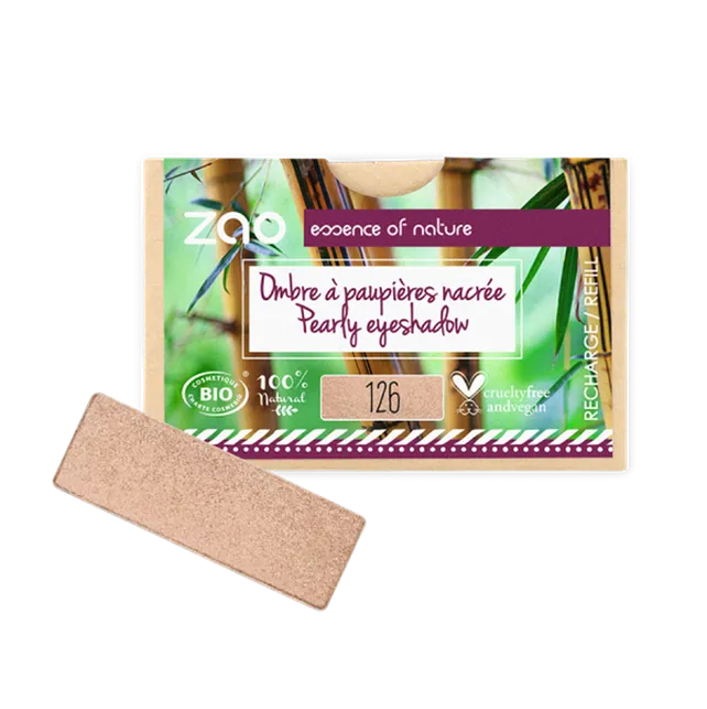 Zao Rectangular Eyeshadow Refills - Multiple Shades