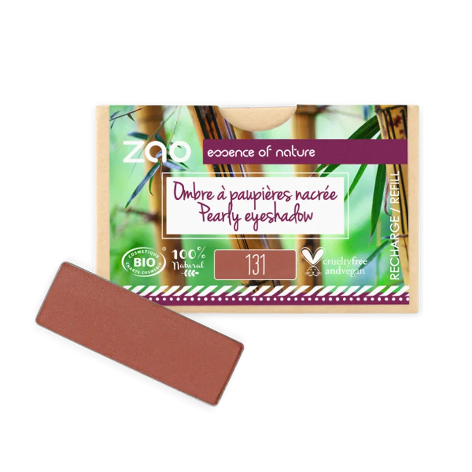 Zao Rectangular Eyeshadow Refills - Multiple Shades