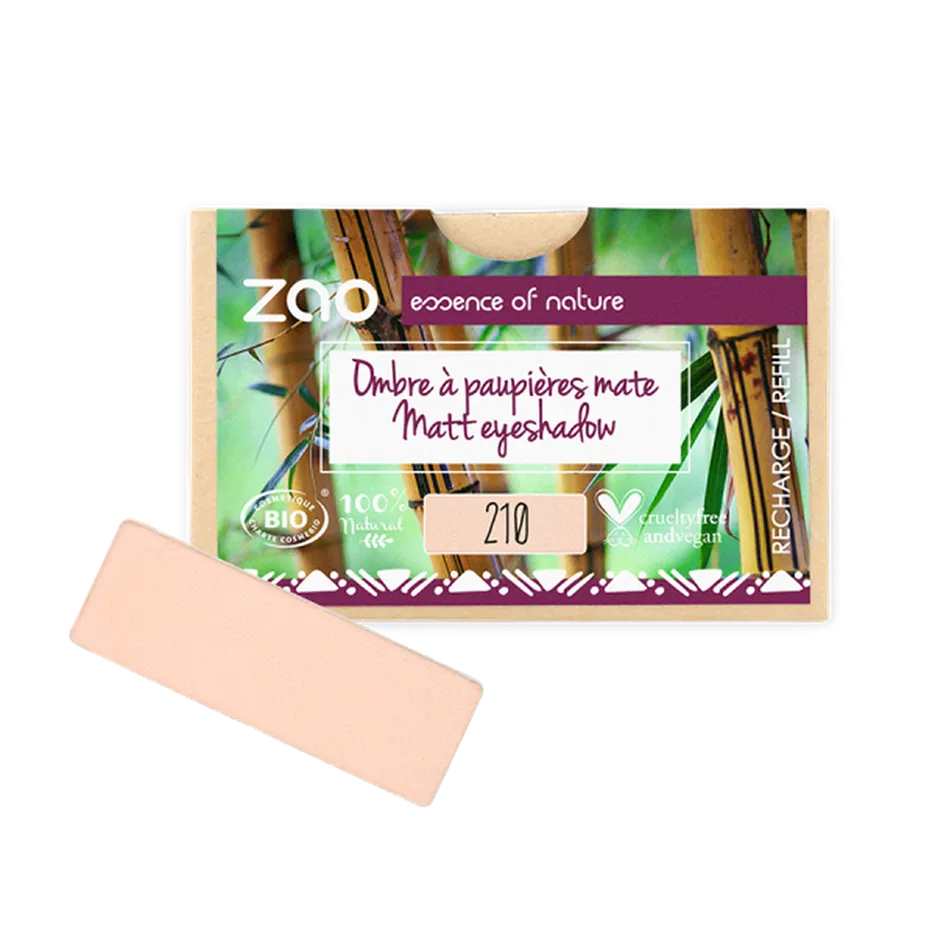 Zao Rectangular Eyeshadow Refills - Multiple Shades
