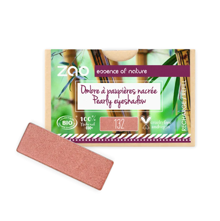 Zao Rectangular Eyeshadow Refills - Multiple Shades