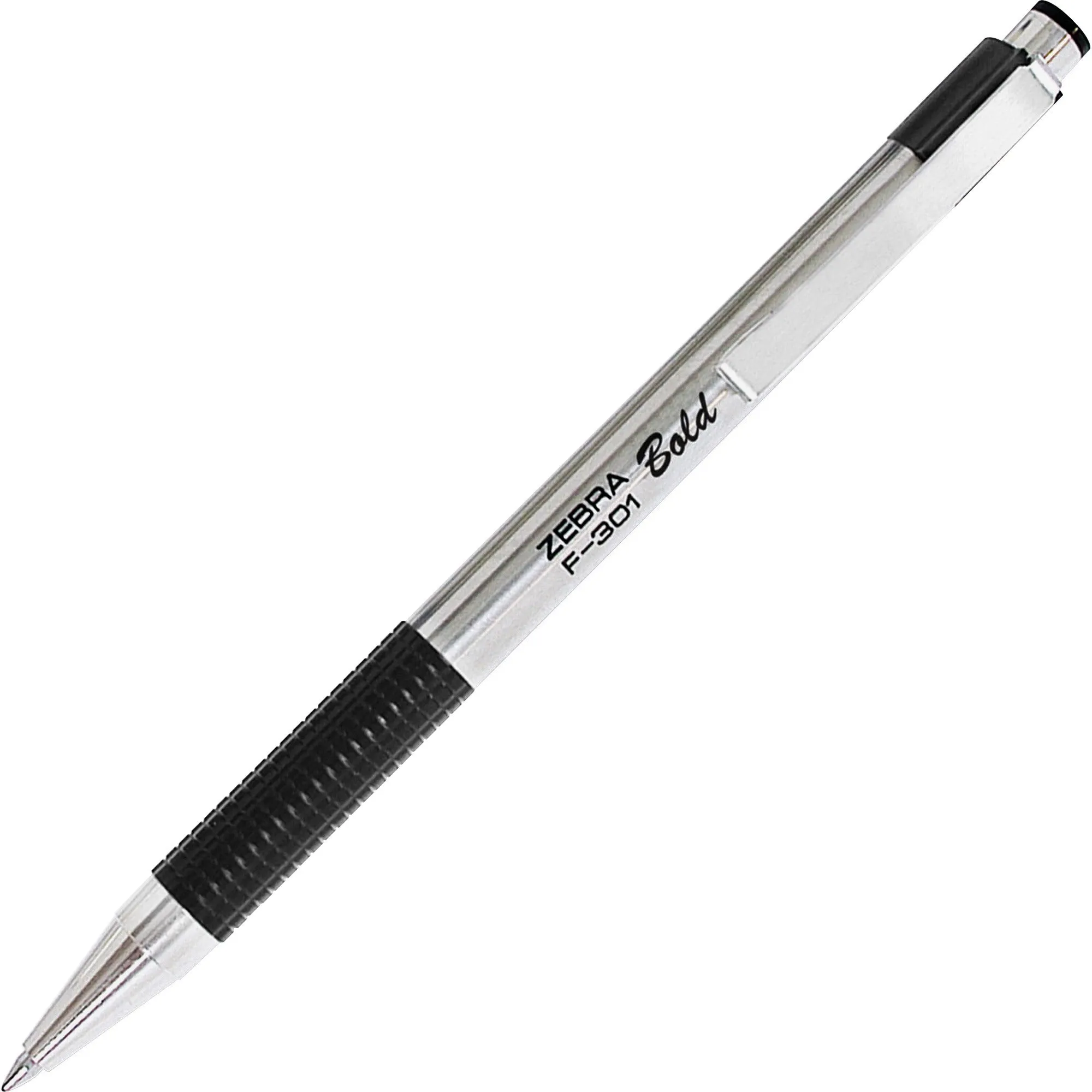 Zebra Pen F-301 Stainless Steel Ballpoint Pen