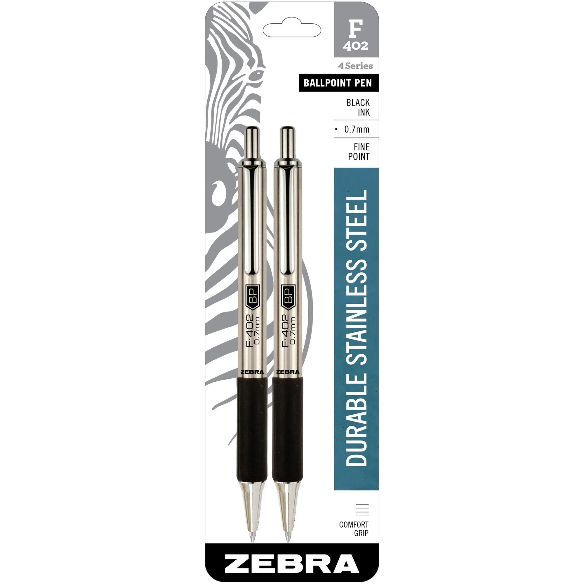 Zebra Pen F402 Retractable Ballpoint Pen